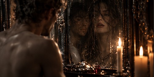 The mirror gives them up